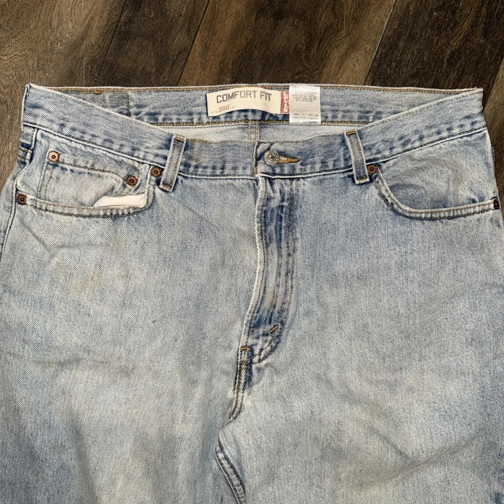 Levis used very